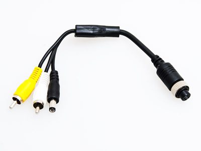 Cable adaptateur 4 pins femelle ANTARION - fiche adaptateur pour caméra de  recul camping-car - H2R Equipements.